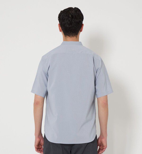 BEAUTY&YOUTH UNITED ARROWS「【WEB限定 WARDROBE SMART】ドレープ  バンドカラー スキッパーシャツ」|シャツ・ブラウス|