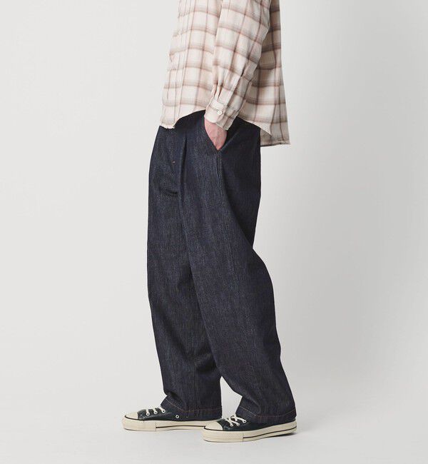 BEAUTY&YOUTH UNITED ARROWS「13.5oz ハイツイスト デニム パンツ スタンダード NO.9」|チノ|