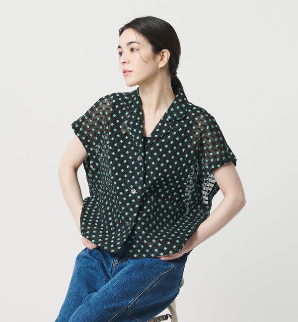 BEAUTY&YOUTH UNITED ARROWS「シアージャガード ショートスリーブ シャツ」|シャツ・ブラウス|