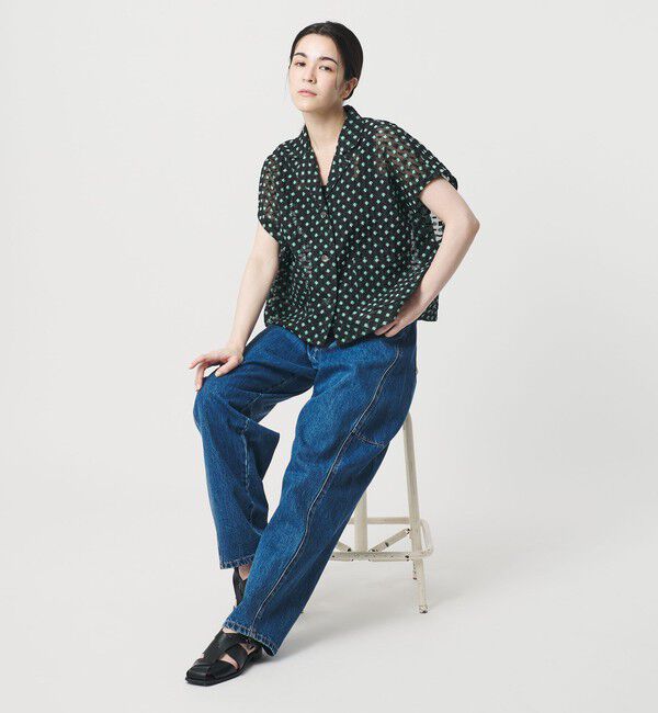 BEAUTY&YOUTH UNITED ARROWS「シアージャガード ショートスリーブ シャツ」|シャツ・ブラウス|