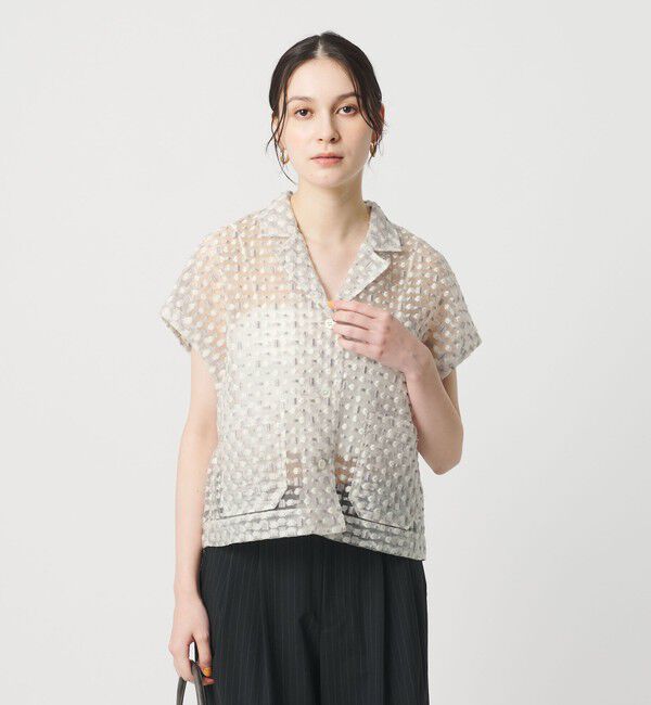 BEAUTY&YOUTH UNITED ARROWS「シアージャガード ショートスリーブ シャツ」|シャツ・ブラウス|