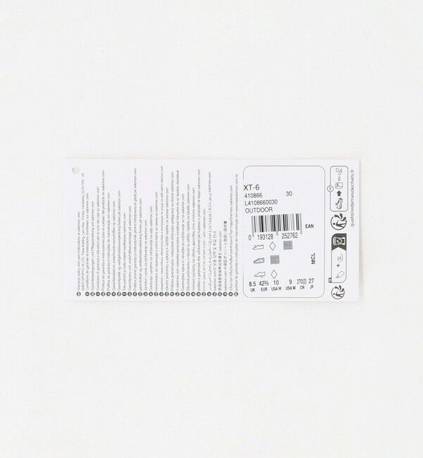 BEAUTY&YOUTH UNITED ARROWS「＜Salomon＞XT-6 スニーカー」|スニーカー|