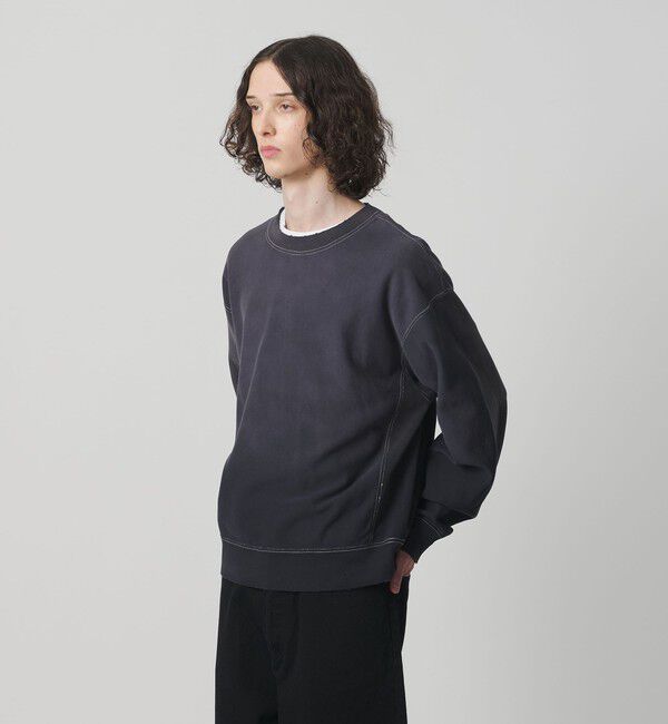 MONKEY TIME「サンフェード フレンチテリー クルーネック スウェット」|Tシャツ・カットソー|