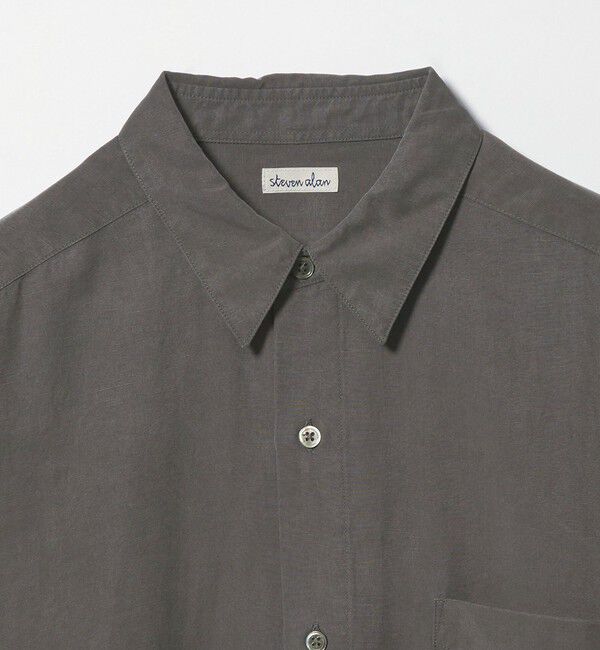 STEVEN ALAN「＜Steven Alan＞ スラブ レギュラーカラー シャツ NARROW」|シャツ・ブラウス|