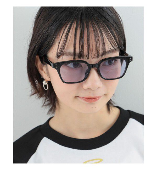 Ray BEAMS 「noeyedia &times; Ray BEAMS / サングラス "NE451"」|サングラス|BLACK