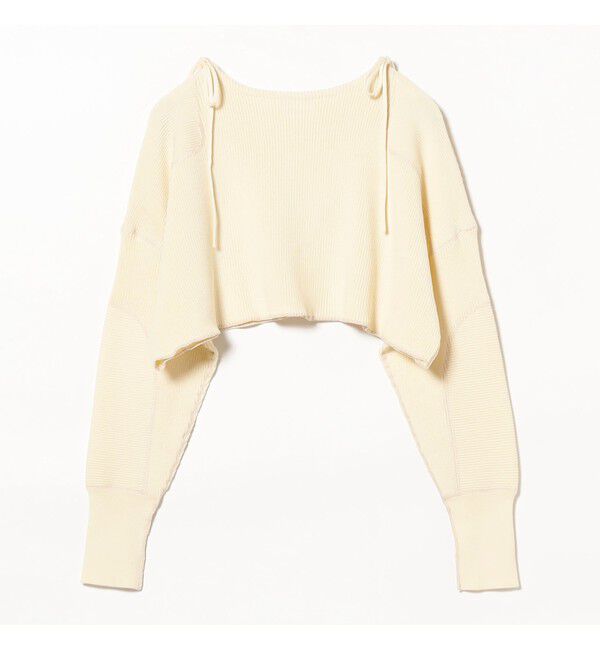 BEAMSBOY「ミリタリー ショート プルオーバー」|ニット・セーター|