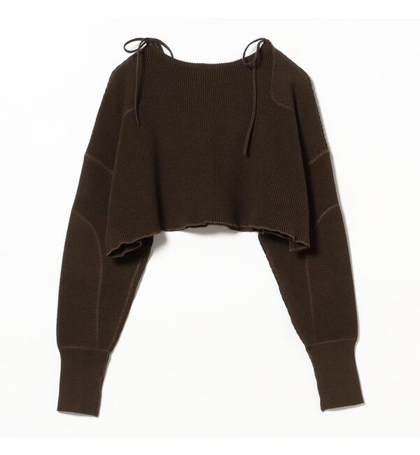 BEAMSBOY「ミリタリー ショート プルオーバー」|ニット・セーター|