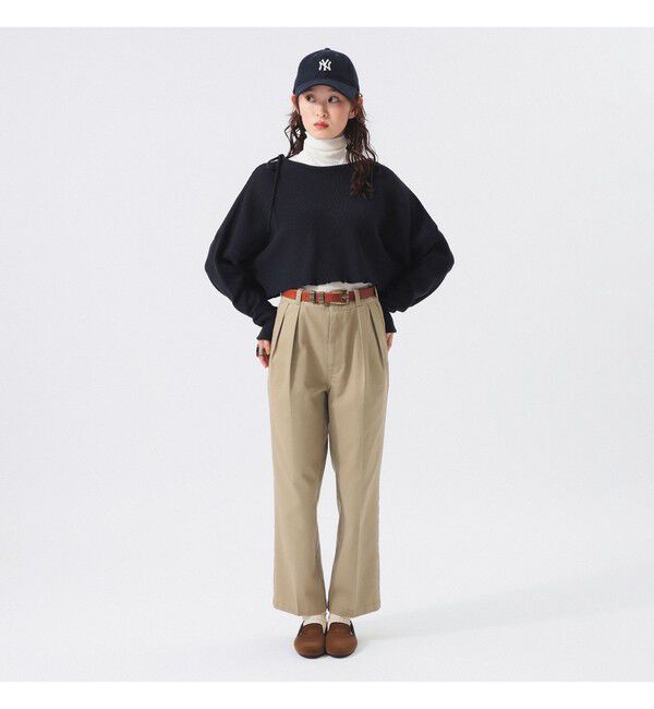 BEAMSBOY「ミリタリー ショート プルオーバー」|ニット・セーター|