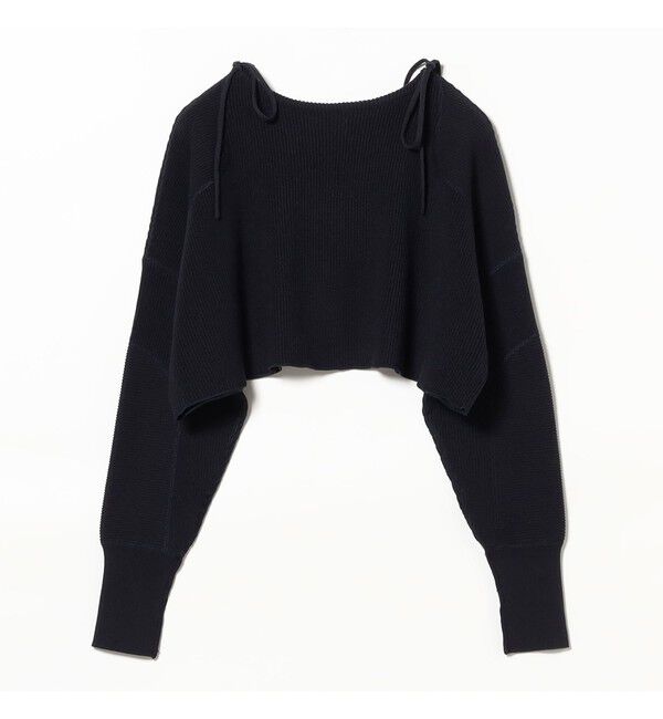 BEAMSBOY「ミリタリー ショート プルオーバー」|ニット・セーター|