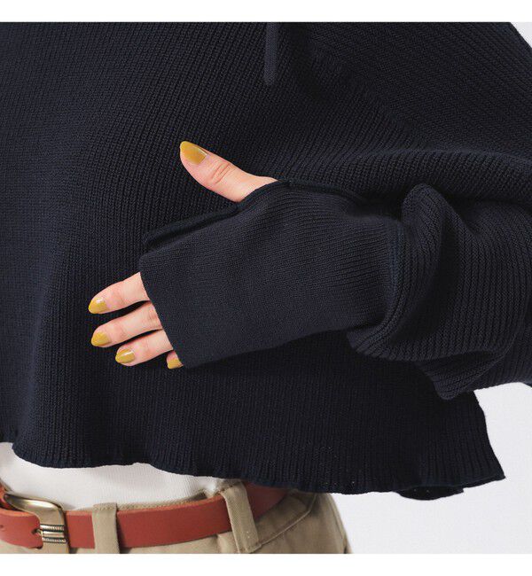 BEAMSBOY「ミリタリー ショート プルオーバー」|ニット・セーター|