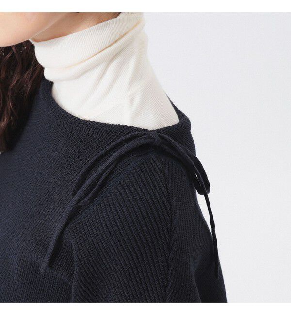 BEAMSBOY「ミリタリー ショート プルオーバー」|ニット・セーター|