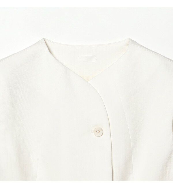 Demi-Luxe BEAMS 「SEEALL / ペプラム ジレ」|ダウン|