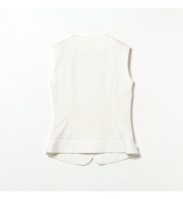 Demi-Luxe BEAMS 「SEEALL / ペプラム ジレ」|ダウン|