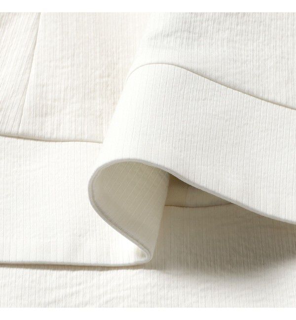 Demi-Luxe BEAMS 「SEEALL / ペプラム ジレ」|ダウン|