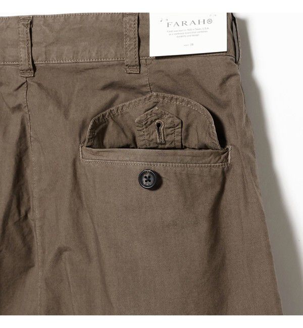 Ray BEAMS 「FARAH / Garment Dye Pin Tuck Wide Shorts」|その他|