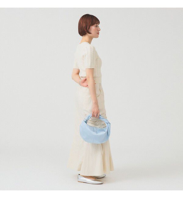 Ray BEAMS 「ケーブル ハーフスリーブ クルーネック」|ニット・セーター|