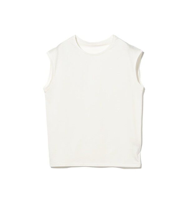 Demi-Luxe BEAMS 「コットン シルク フレンチスリーブ Tシャツ」|Tシャツ・カットソー|