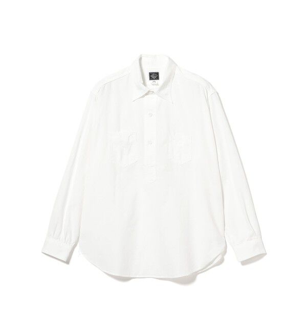 BEAMS PLUS「POST OVERALLS / #3208-CW De Luxe : classic chambray white」|シャツ・ブラウス|white