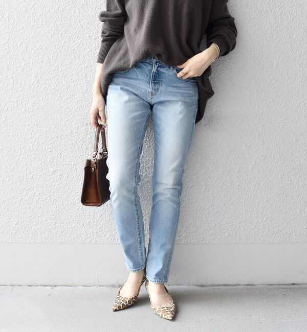 SHIPS for women「【WEB限定】スリム テーパード デニム」|その他|