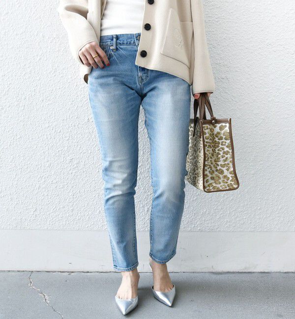 SHIPS for women「【WEB限定】スリム テーパード デニム」|その他|