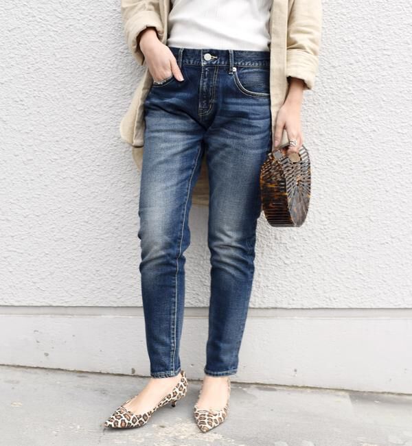 SHIPS for women「【WEB限定】スリム テーパード デニム」|その他|