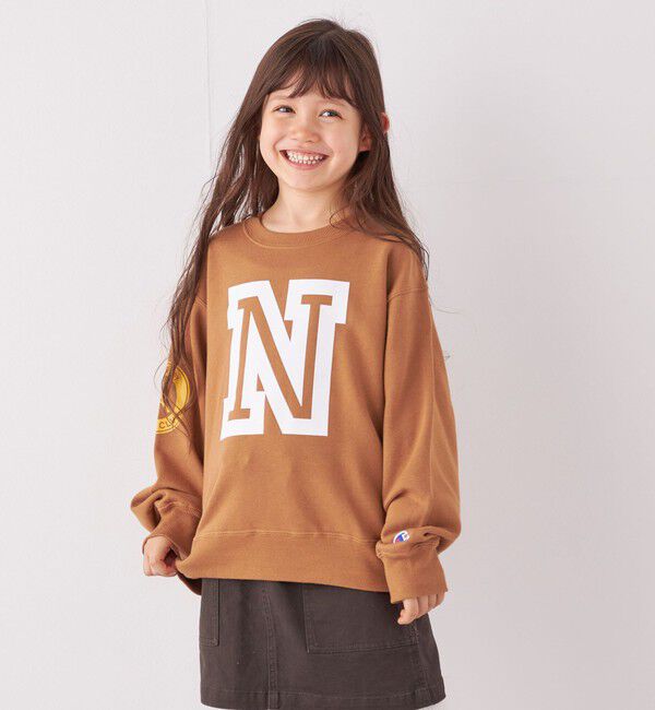 SHIPS any「【SHIPS any別注】 Champion: テニスクラブ クルーネック スウェット 〈KIDS〉◇」|スウェット・ジャージ|