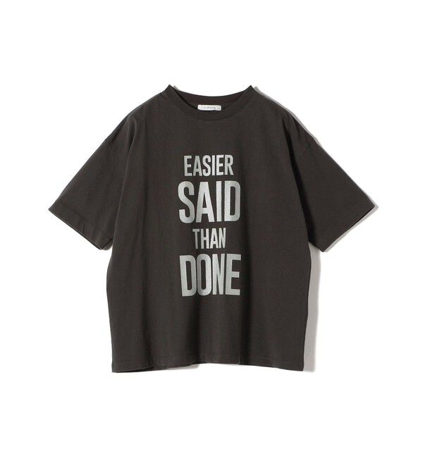 SHIPS for women「【SHIPS別注】81BRANCA:5分袖 ロゴ TEE 24SS 」|Tシャツ・カットソー|