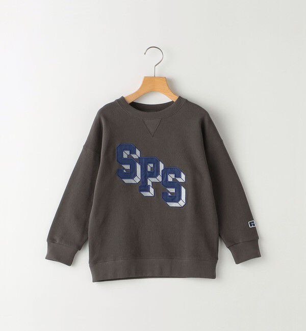 SHIPS KIDS「【SHIPS KIDS別注】RUSSELL ATHLETIC:80～90cm / スウェット」|スウェット・ジャージ|チャコールグレー