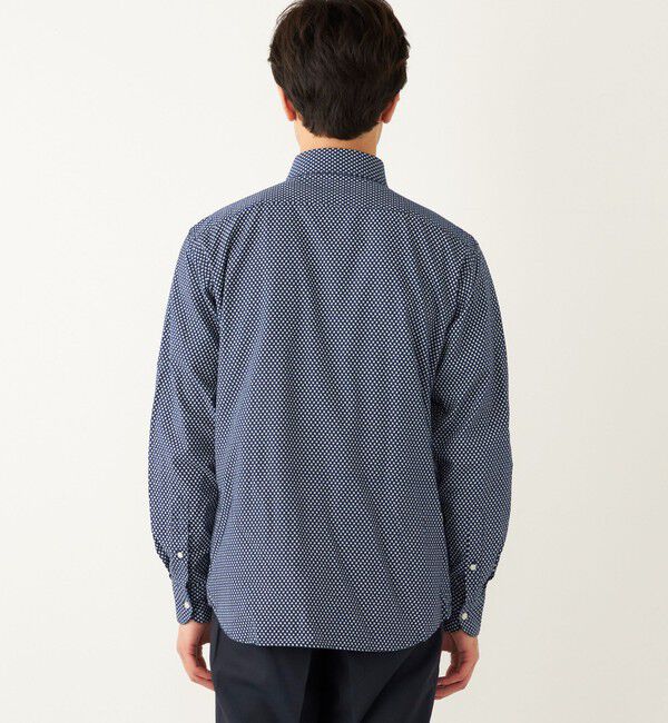 SHIPS Colors 「SHIPS Colors:ワイドカラー プリント ドレス ネルシャツ」|シャツ・ブラウス|