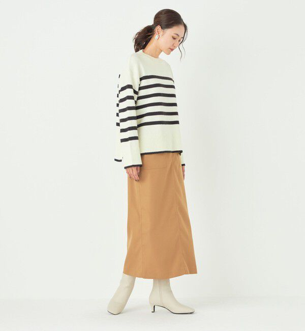 SHIPS Colors 「SHIPS Colors:〈手洗い可能〉フラッフィー クルーネック ニット◇」|ニット・セーター|