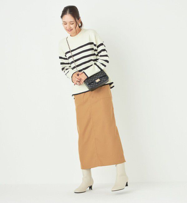 SHIPS Colors 「SHIPS Colors:〈手洗い可能〉フラッフィー クルーネック ニット◇」|ニット・セーター|