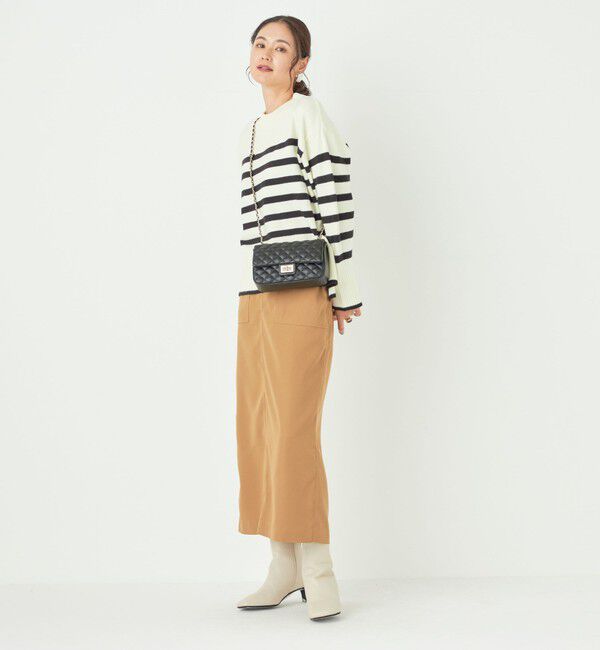 SHIPS Colors 「SHIPS Colors:〈手洗い可能〉フラッフィー クルーネック ニット◇」|ニット・セーター|