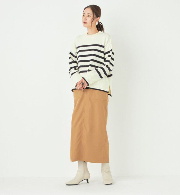 SHIPS Colors 「SHIPS Colors:〈手洗い可能〉フラッフィー クルーネック ニット◇」|ニット・セーター|