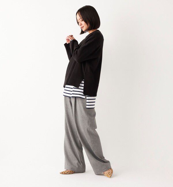 SHIPS Colors 「SHIPS Colors:〈手洗い可能〉フラッフィー クルーネック ニット◇」|ニット・セーター|