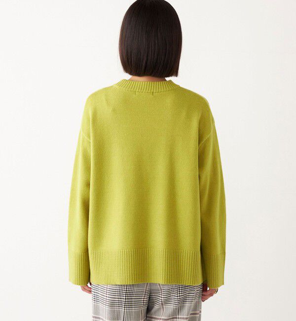 SHIPS Colors 「SHIPS Colors:〈手洗い可能〉フラッフィー クルーネック ニット◇」|ニット・セーター|