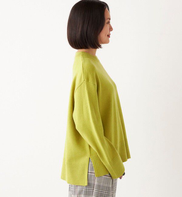 SHIPS Colors 「SHIPS Colors:〈手洗い可能〉フラッフィー クルーネック ニット◇」|ニット・セーター|