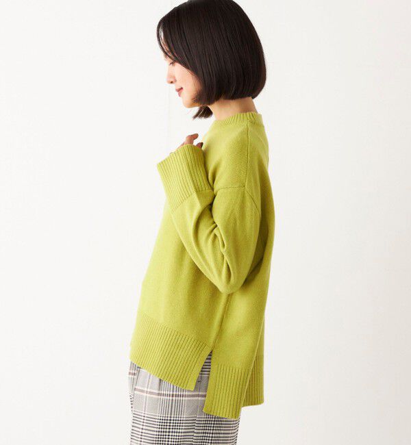 SHIPS Colors 「SHIPS Colors:〈手洗い可能〉フラッフィー クルーネック ニット◇」|ニット・セーター|