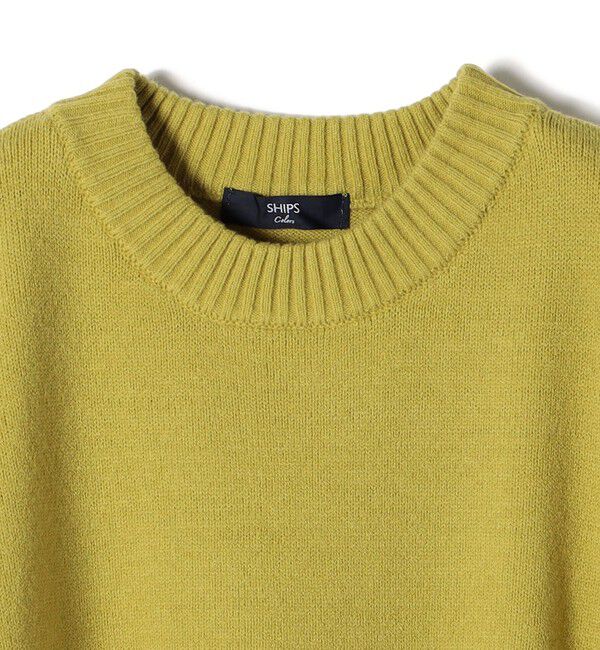 SHIPS Colors 「SHIPS Colors:〈手洗い可能〉フラッフィー クルーネック ニット◇」|ニット・セーター|