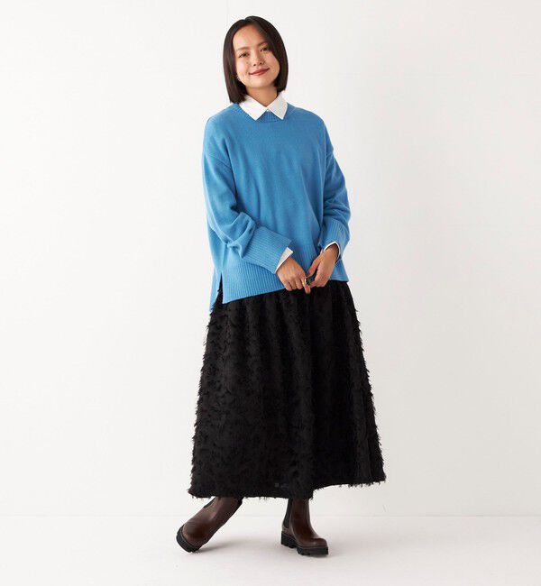 SHIPS Colors 「SHIPS Colors:〈手洗い可能〉フラッフィー クルーネック ニット◇」|ニット・セーター|