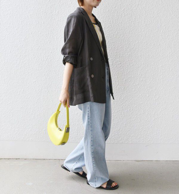 SHIPS for women「〈手洗い可能〉ラミー シアー ジャケット」|テーラードジャケット|