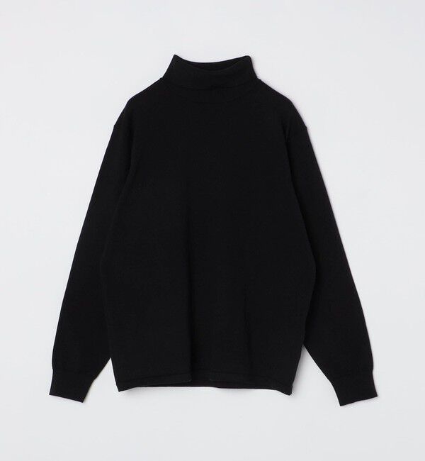 SHIPS「SHIPS: ハイゲージ コットン ウール タートルネック ニット」|ニット・セーター|