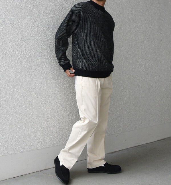 SHIPS any「SHIPS any: 〈洗濯機可能〉センタークリース ステッチ セミワイド イージー チノパンツ◇」|チノ|