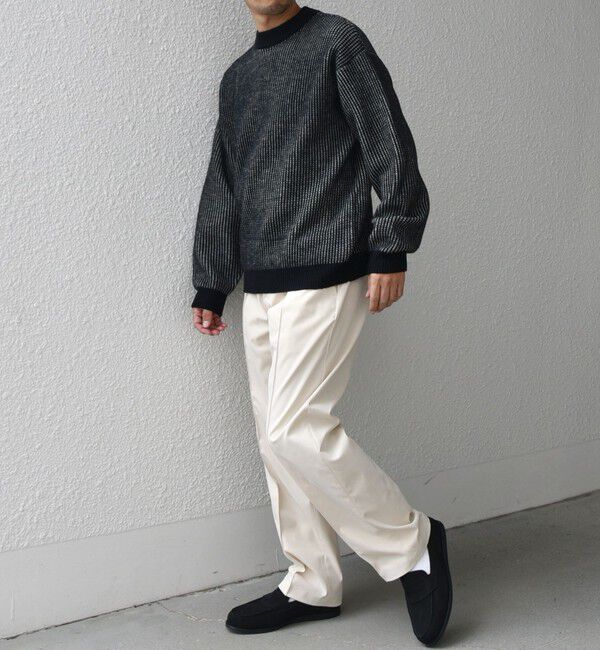 SHIPS any「SHIPS any: 〈洗濯機可能〉センタークリース ステッチ セミワイド イージー チノパンツ◇」|チノ|