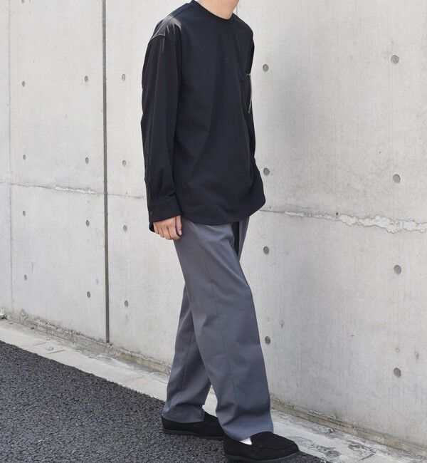 SHIPS any「SHIPS any: 〈洗濯機可能〉センタークリース ステッチ セミワイド イージー チノパンツ◇」|チノ|