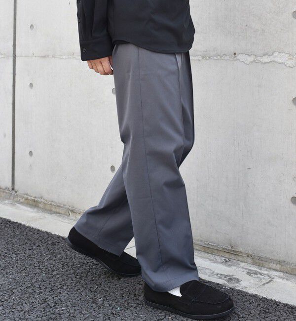 SHIPS any「SHIPS any: 〈洗濯機可能〉センタークリース ステッチ セミワイド イージー チノパンツ◇」|チノ|