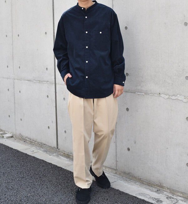 SHIPS any「SHIPS any: 〈洗濯機可能〉センタークリース ステッチ セミワイド イージー チノパンツ◇」|チノ|