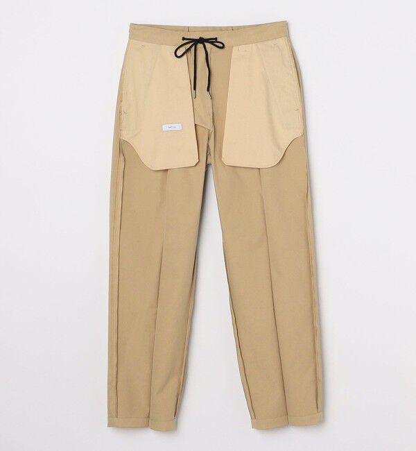 SHIPS any「SHIPS any: 〈洗濯機可能〉センタークリース ステッチ セミワイド イージー チノパンツ◇」|チノ|