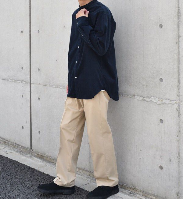 SHIPS any「SHIPS any: 〈洗濯機可能〉センタークリース ステッチ セミワイド イージー チノパンツ◇」|チノ|