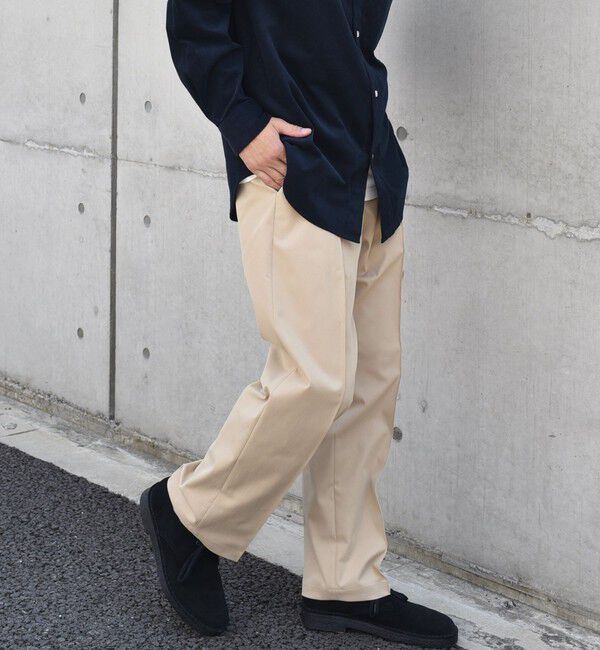 SHIPS any「SHIPS any: 〈洗濯機可能〉センタークリース ステッチ セミワイド イージー チノパンツ◇」|チノ|