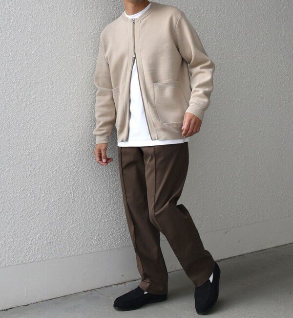 SHIPS any「SHIPS any: 〈洗濯機可能〉センタークリース ステッチ セミワイド イージー チノパンツ◇」|チノ|